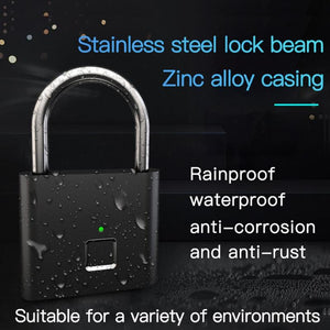 Smart Keyless Fingerprint Smart Padlock