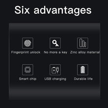 Load image into Gallery viewer, Smart Keyless Fingerprint Smart Padlock
