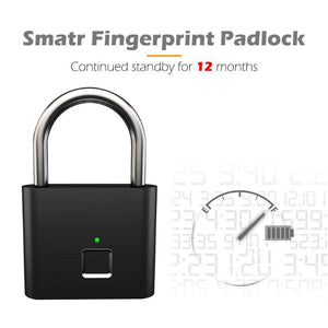 Smart Keyless Fingerprint Smart Padlock